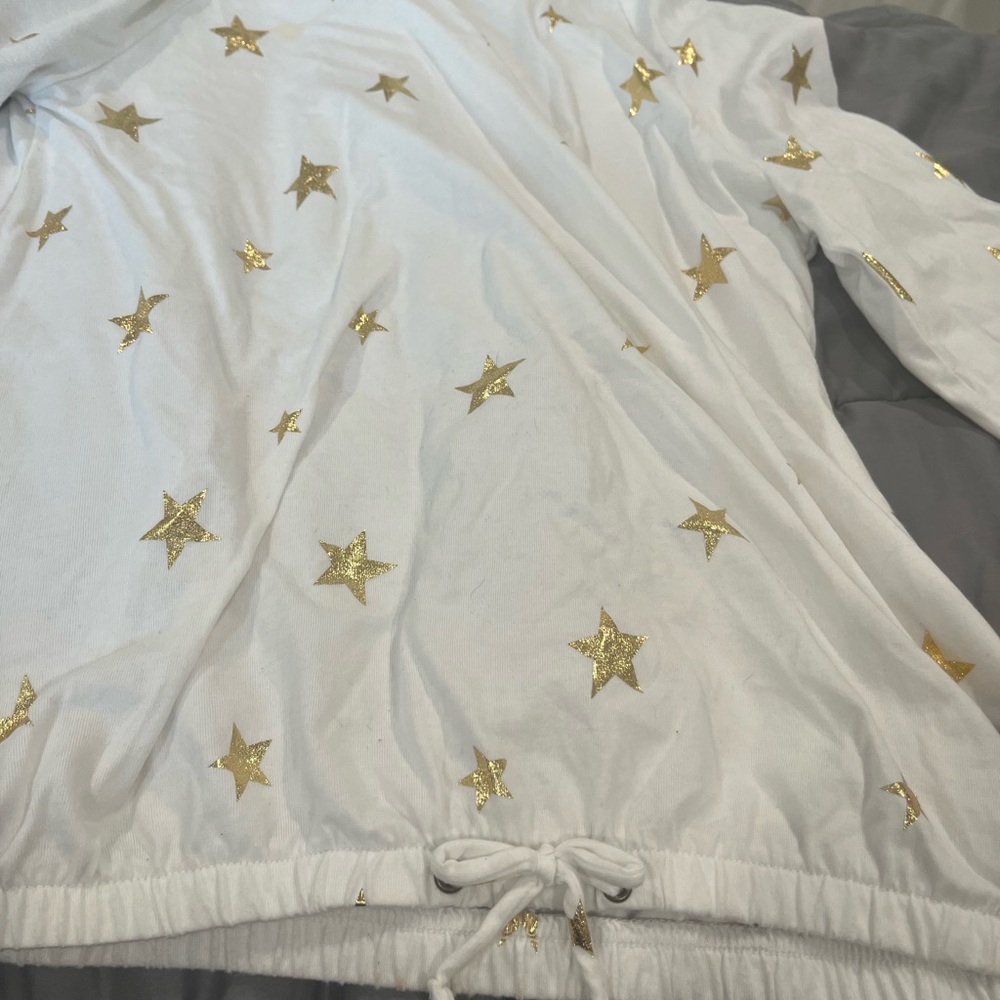 Wonder nation Girls Long sleeve start shirt